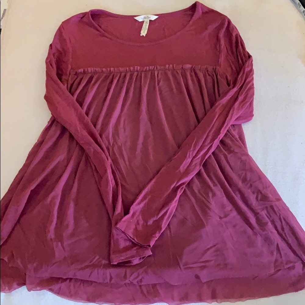 Matilda Jane Cranberry colored top